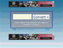 Tablet Screenshot of minutestohours.com